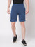 NXT Terry Fleece Faded Short For Men-Blue-BE2785