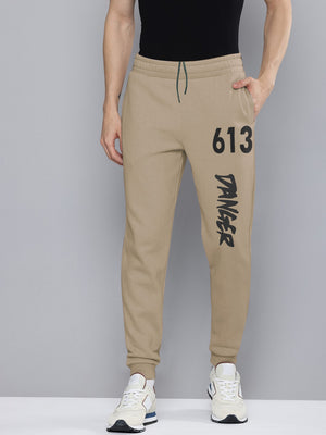 NXT Terry Fleece Jogger Sweatpant For Men-Khaki-BE2706