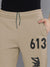 NXT Terry Fleece Jogger Sweatpant For Men-Khaki-BE2706