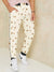 Next Terry Fleece Slim Fit Trouser For Men-Off White with Allover Stars-BE17403 Online Store