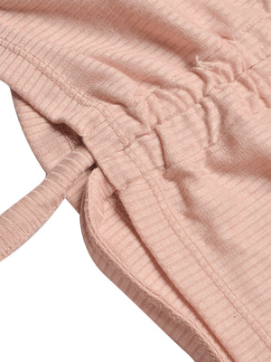 Next Ribbed Strappy Butterfly Top For Baby Gilrs-Baby Pink-BE1057