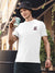 Next Single Jersey Crew Neck Tee Shirt For Men-White-BE1037/BR13271