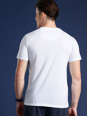 Next Single Jersey Crew Neck Tee Shirt For Men-White-BE1481