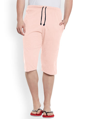 Next Single Jersey Lounge Short For Men-Light Peach-BE986