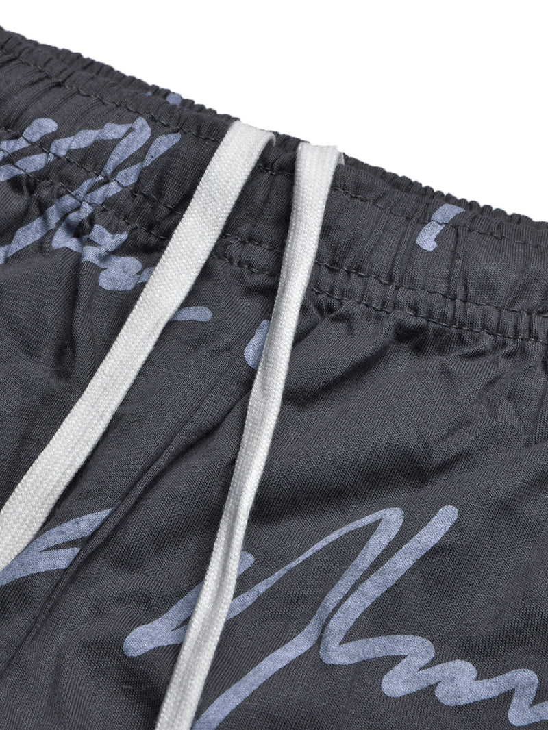 Next Single Jersey Short For Kids-Slate Grey-BR13454