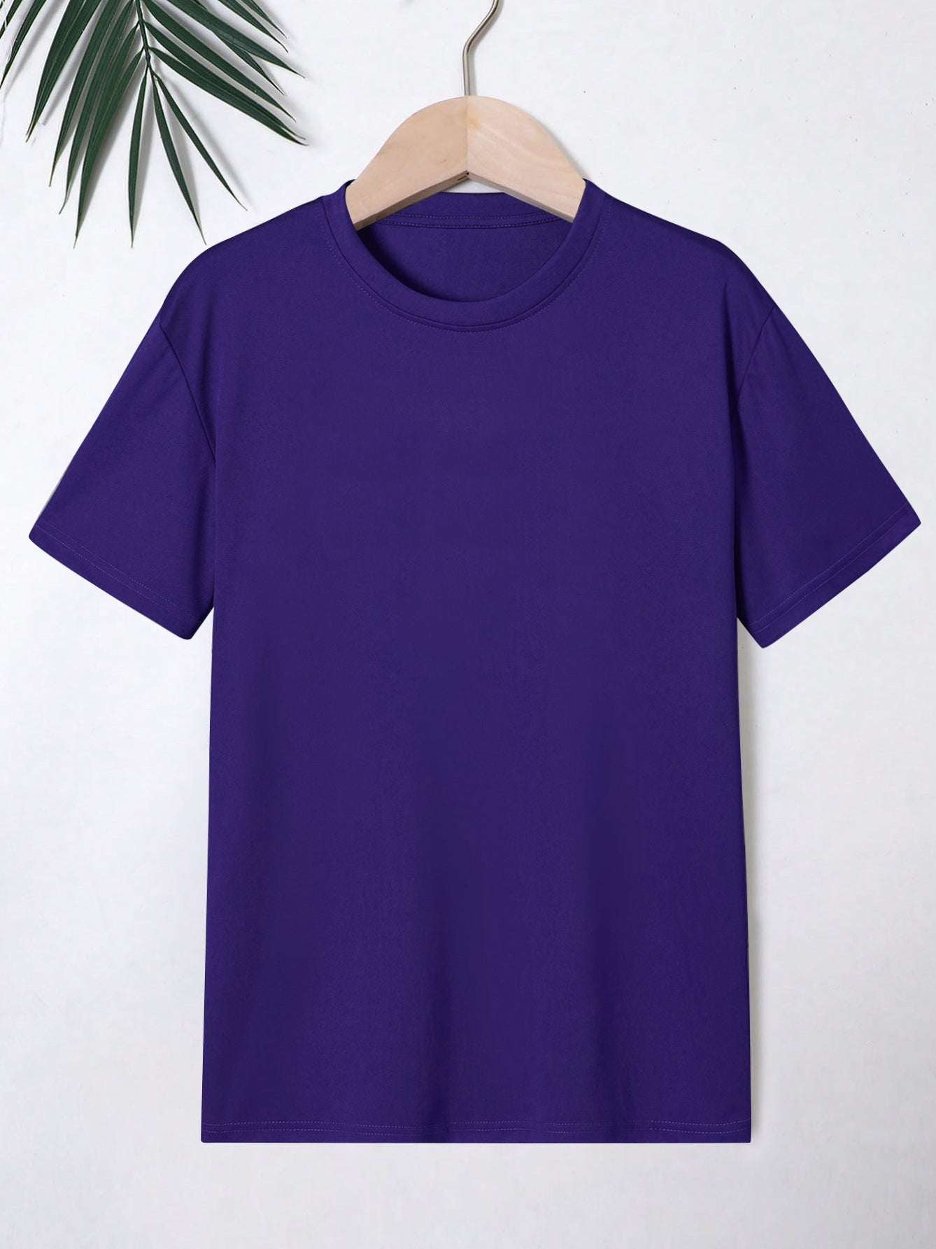 Next Single Jersey Tee Shirt For Kids-Purple-BE1234