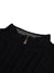 Next Wool Zipper Mock Neck with Emb For Men-Black-BE2028/BR14149