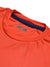 North Peak Crew Neck T Shirt For Men-Coral Orange-BE1297/BR13542