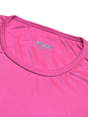 North Peak Crew Neck T Shirt For Women-Pink-BE1293/BR13538