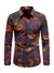 Oxen Nexoluce Premium Slim Fit Casual Shirt For Men-Allover Floral Print-BE1186