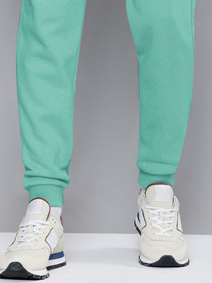 PMA Fleece Jogger Sweatpant For Men-Light Ice Green-BE2699