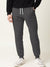 PYPR Fleece Slim Fit Jogger Trouser For Men-Dark Grey-BE2040