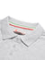 PYPR Summer Solid Long Sleeve Polo Shirt For Women-Grey Melange-BE1641/BR13872