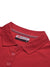 PYPR Summer Solid Long Sleeve Polo Shirt For Women-Red-BE1639/BR13870