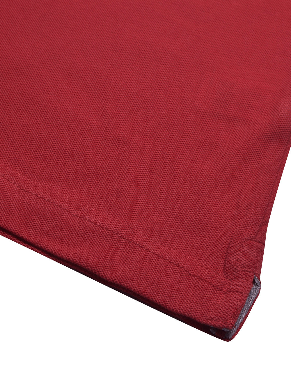 PYPR Summer Solid Long Sleeve Polo Shirt For Women-Red-BE1639/BR13870