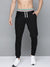 PYPR Terry Slim Fit Jogger Trouser For Men-Black-BE2042