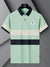 LV Summer Polo Shirt For Men-Light Cyan with Navy-SP1507