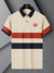 LV Summer Polo Shirt For Men-Off White with Stripes-SP1516