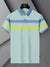 NXT Summer Polo Shirt For Men-Sky With Stripes-SP1512/RT2353