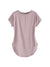 Popular Sports Curved Hem Tee Shirt For Girls-Tea Pink-BE1452