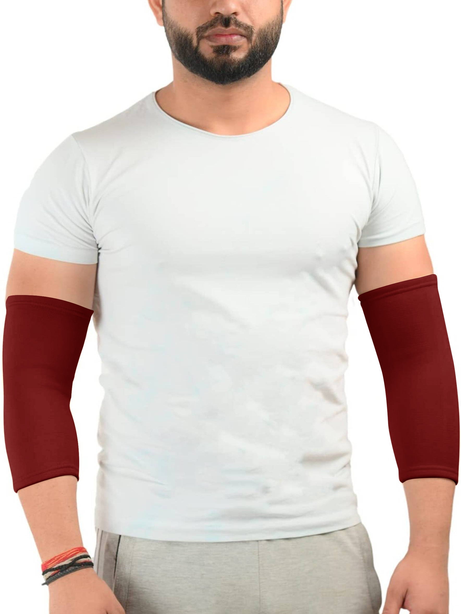 Premium Quality Elbow Healing Pair Pads-Red-LV419