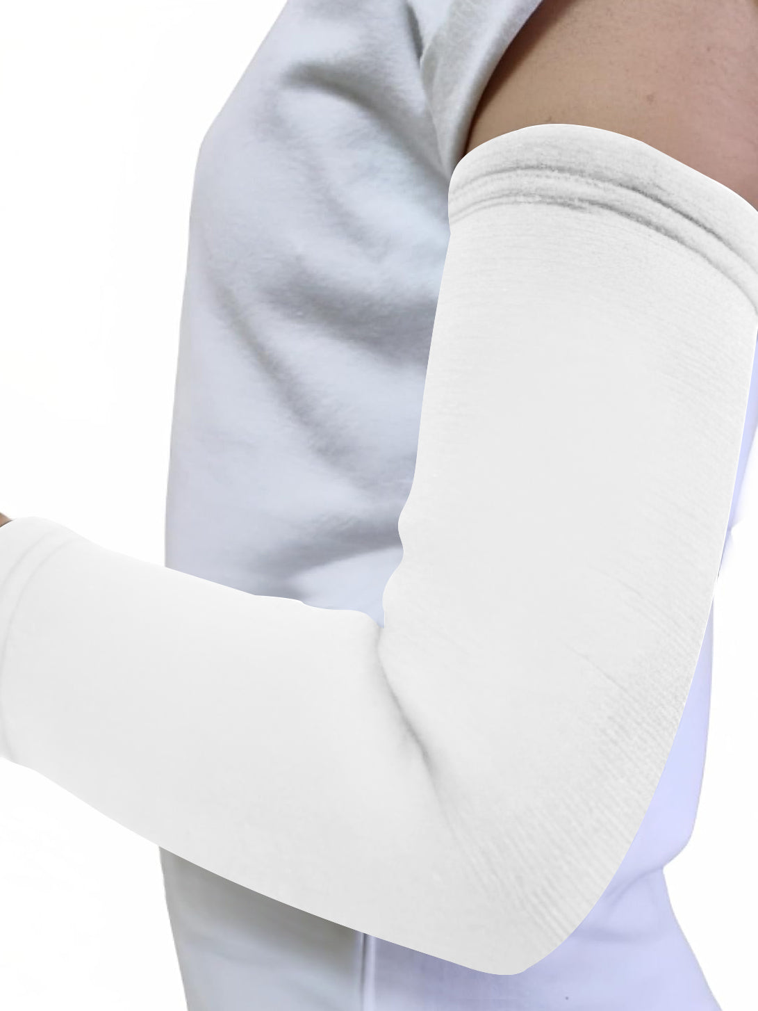 Premium Quality Elbow Healing Pair Pads-White-LV543