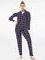 Premium Quality Flannel Night Suit For Women-Allover Check-BE2427