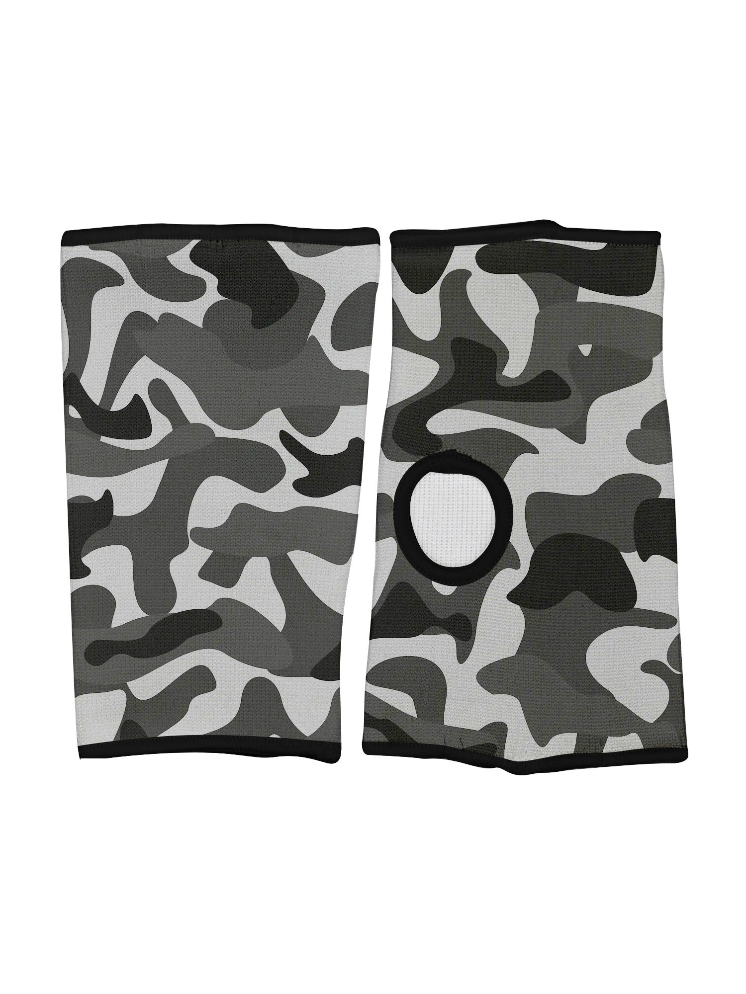 Single Right Hand Premium Quality Half Hand Gloves-Camouflage-LV458