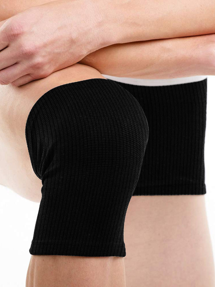 Premium Quality Knee Protection Pair Pads-Black-LV445