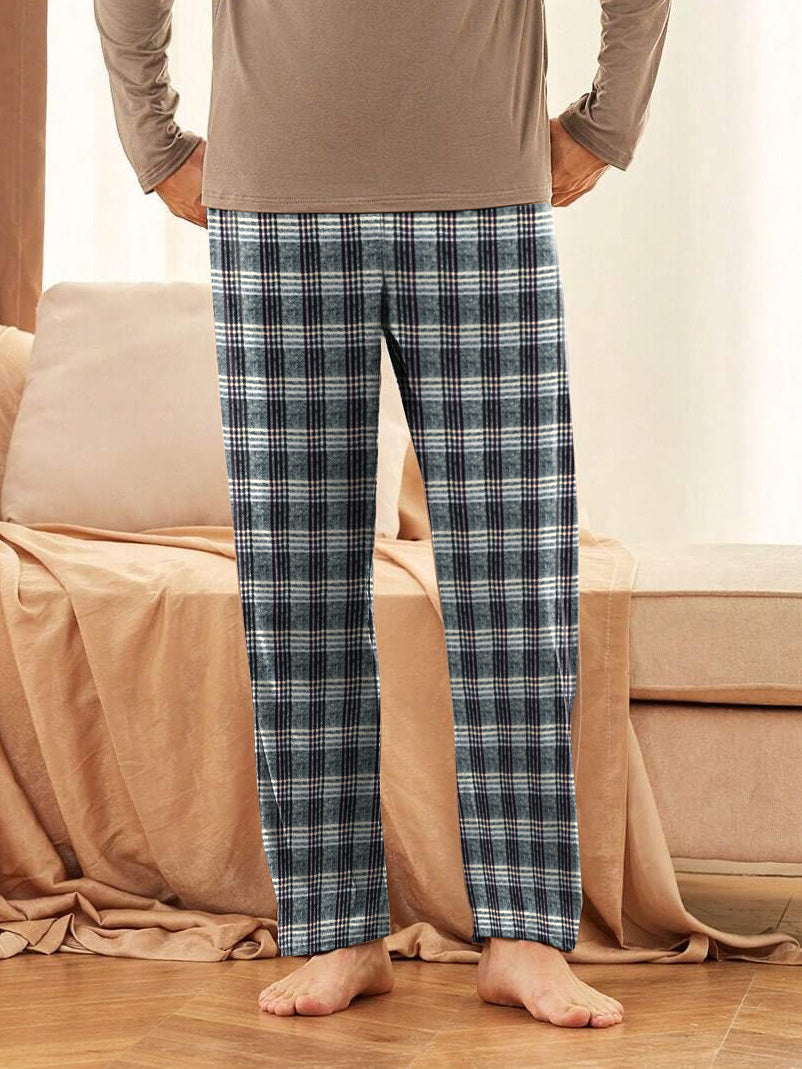 Premium Quality Regular Style Flannel Trouser For Men-BE2260/BR14398