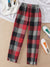 Premium Quality Rib Style Flannel Trouser For Women-BE2325