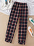 Premium Quality Rib Style Flannel Trouser For Women-BE2328