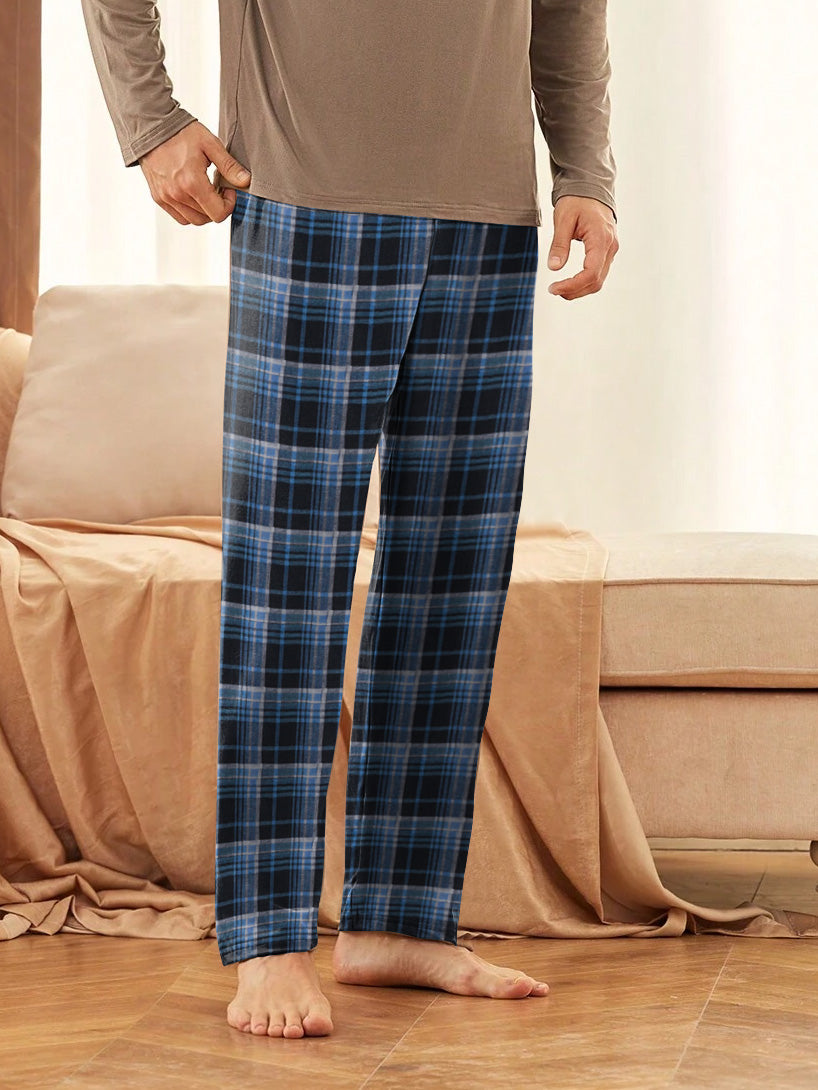 Premium Quality Straight Fit Style Flannel Trouser For Men-BE2257/BR14395