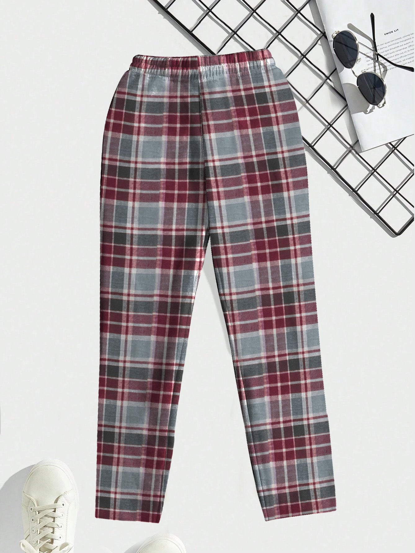 Premium Quality Straight Fit Style Flannel Trouser For Men-BE2271