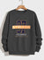 Prettylittlething Fleece Crew Neck Sweatshirt For Men-Dark Grey-BE2241