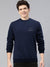 RBK Fleece Funky Style Sweatshirt For Men-Navy-BE2373