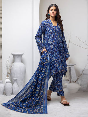 Regalia Identic Bana Dora Digital Printed Lawn Unstitched 3 Pcs Suit For Women-BE2992/BR14891