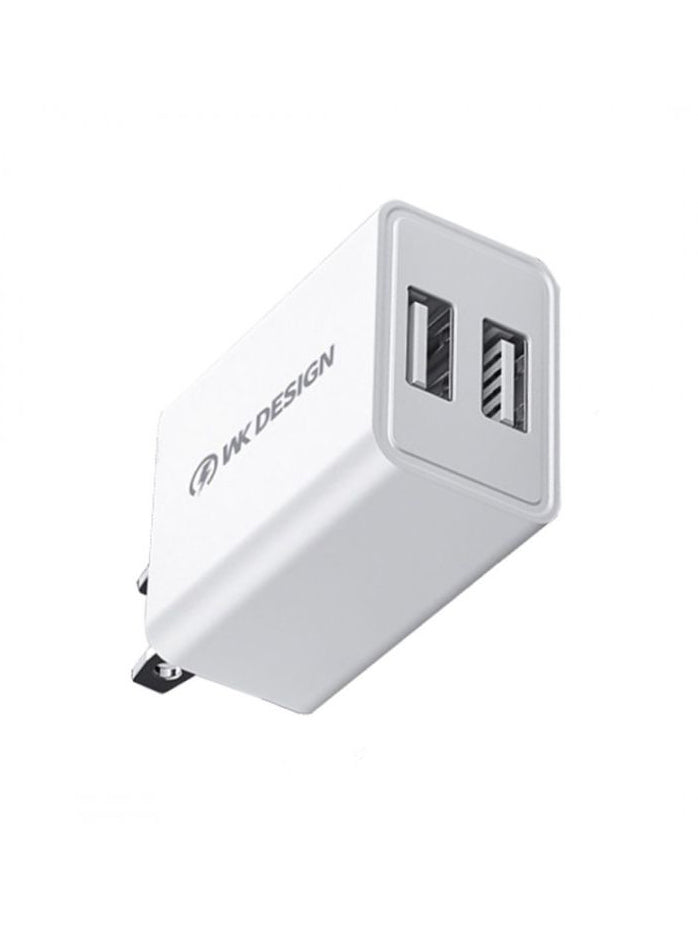 Remax Wk Dual Usb Fast Mobile Charger Wp-u119 Us Pin Only-BE1903/BR14054