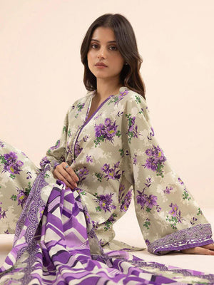 SAPPHIRE 90/70 Digital Printed Lawn Unstitched 3 Pcs Suit For Women-BE2955/LV269