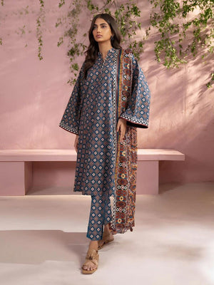 SAPPHIRE 90/70 Digital Printed Lawn Unstitched 3 Pcs Suit For Women-BE2962/LV275