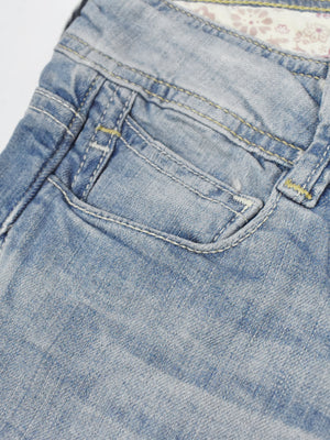 Colin's Denim Short For Ladies-Light Blue Faded-SP2424