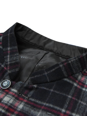 Crown Premium Quality Stylish Waistcoat For Men-Multi Check-BR247/SP30