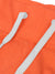 NYC Polo Fleece Gathering Bottom Capri For Ladies-Orange-SP2007