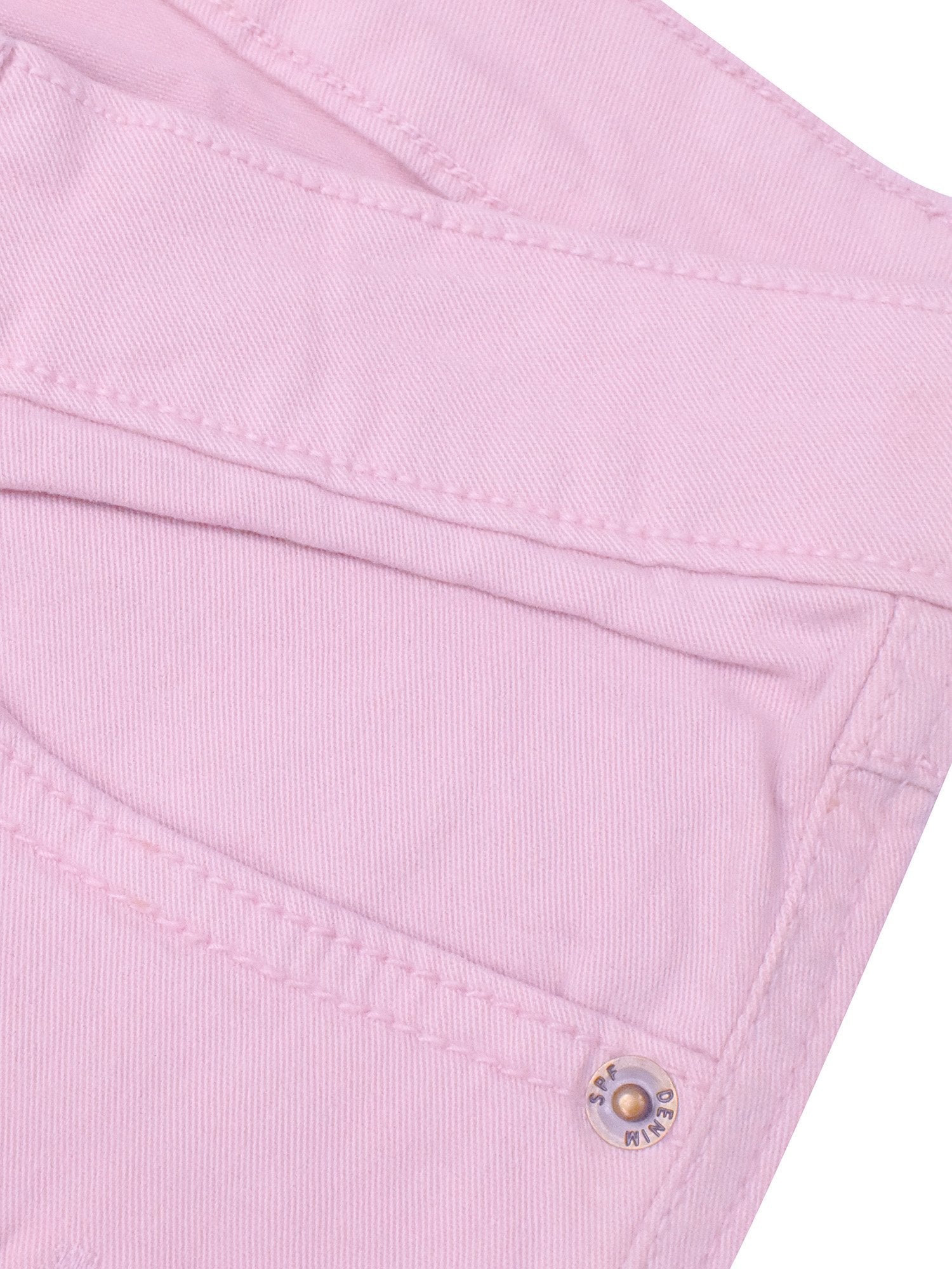Spring Field Slim Fit Cotton Denim For Ladies-Light Pink-CSD12