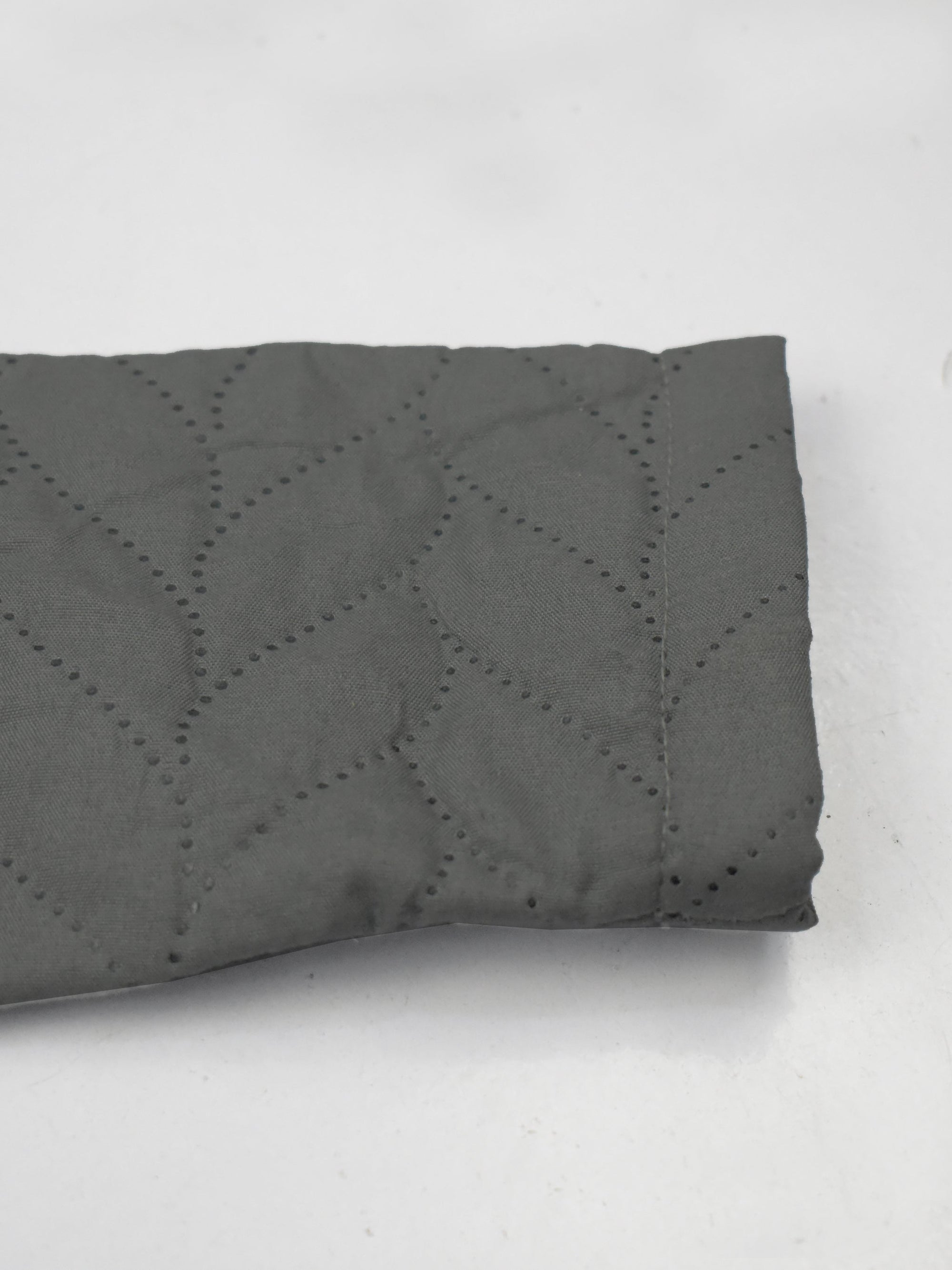 Mango Quilted Zipper Mock Neck Jacket For Kids-Dark Grey-BE128/BR938