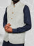 NXT Premium Quality Stylish Waistcoat For Men-Grey Melange-SP2848