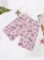 Next Summer Signle Jersey Baby Girl Short For Kids-Baby Pink with All Over Print-SP2122/RT2511