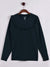 Stone Harbor Viscose Frilled Long Sleeve T-Shirt For Ladies-Dark Navy-SP3129