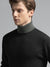 Full Fashion Wool Turtleneck Sweatshirt For Men-Black-SP1037/RT2196