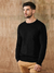 Full Fashion Wool Sweatshirt For Men-Black-BE387/BR1152